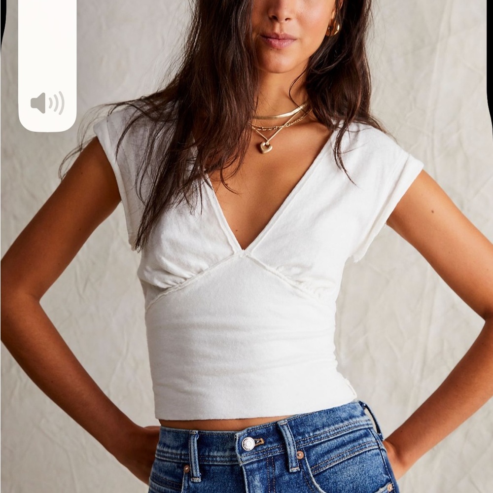 Free people Ivy Tee (ivory) - Picture 2 of 6